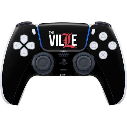 University of Louisville Black Background PlayStation PS5 Skins